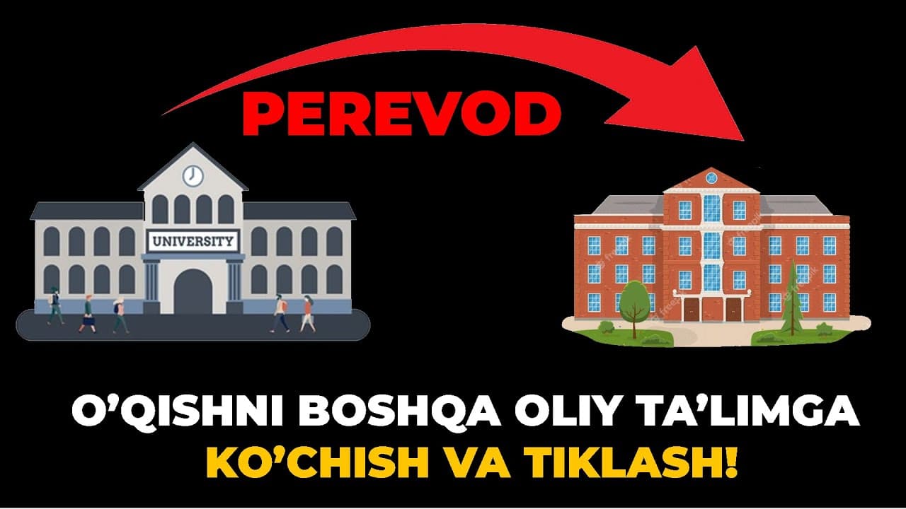Transfer 2026: o‘qishni ko‘chirish uchun yangi o‘tish ballari