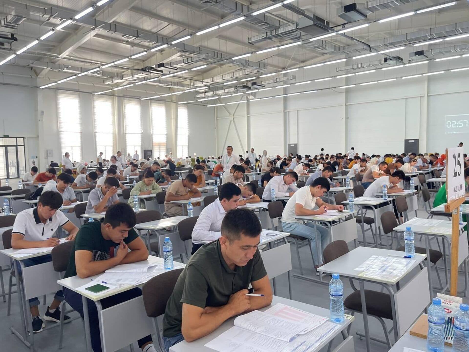 Test savollarini ishlash uchun qancha vaqt beriladi?