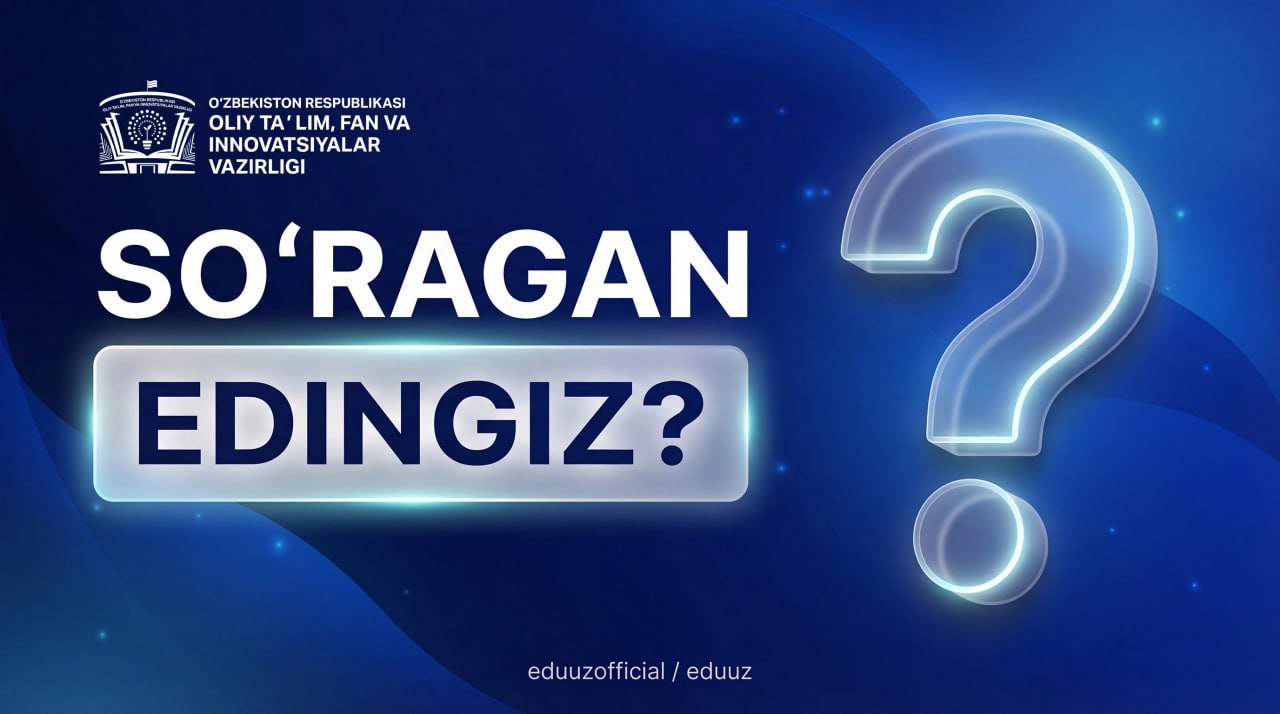 Magistraturaga SAT sertifikati bilan grant olish mumkin bo‘lgan yo‘nalishlar